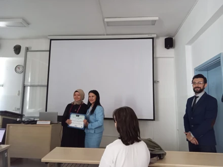 Bölümümüz Öğrencileri Eskişehir'de Gerçekleşen Öğrenci Sempozyumunda Bildirilerini Sundular